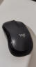 罗技（Logitech）M220 轻音鼠标 无线鼠标 办公鼠标 对称鼠标 带无线微型接收器 灰黑色 实拍图