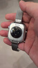 Apple/苹果 Watch Series 10 智能手表GPS款42毫米银色铝金属表壳丹宁色运动型表带S/M MX1J3CH/B 实拍图