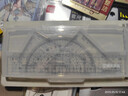 晨光（M&G）(M&G)文具优品亚克力套尺尺子套装小学生考试 4件套 直尺15cm+三角尺*2+量角器 中高考 实拍图