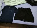 361°运动套装男春夏季跑步短袖基础舒适速干健身训练衣服 【男款】深墨蓝/超级黑 XL 实拍图