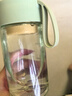 富光夏季女运动水杯儿童便携杯男生夏天杯子乐然随手杯 绿色 430ml 实拍图