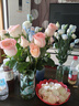 云南鲜花批发品质玫瑰百合水养鲜切花送女友生日礼物源头直发 碎冰蓝洋桔梗200g（喷色） 【任选2件—不收运費】 实拍图