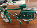 中精质造合金二八大杠玩具车模型自行车摆件仿真拼装复古单车儿童男孩汽车 合金拆装邮政版-配打气筒+公文包 实拍图