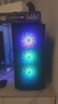 Thermalright(利民) TL-C12C-S X3 黑色argb12cm机箱幻彩低噪风扇ARGB 4PIN PWM 1550转速 三连包 实拍图