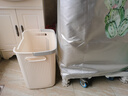 稻草熊脏衣篓家用卫生间浴室洗澡洗衣篮家居收纳手提脏衣篮脏衣服收纳筐 【强烈推荐】大号典雅白 实拍图
