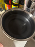牧利派 蜂窝304不锈钢电炒锅炒菜不粘锅多功能家用电煮锅多用途锅电热锅火锅一锅多用蒸煮煎炒炖一体插电 4.5L智能款 无蒸笼 304不锈钢蜂窝 米白色-蜂窝电炒锅304不锈钢 配竹铲百洁布 实拍图