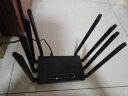 联通中国联通移动随身行wifi6无线免插卡cpe便携式家用无限上网卡高速流量含5G千兆双频WiFi路由器链接 【4G黯羽驰网】8根增益天线+Type-C直连 实拍图