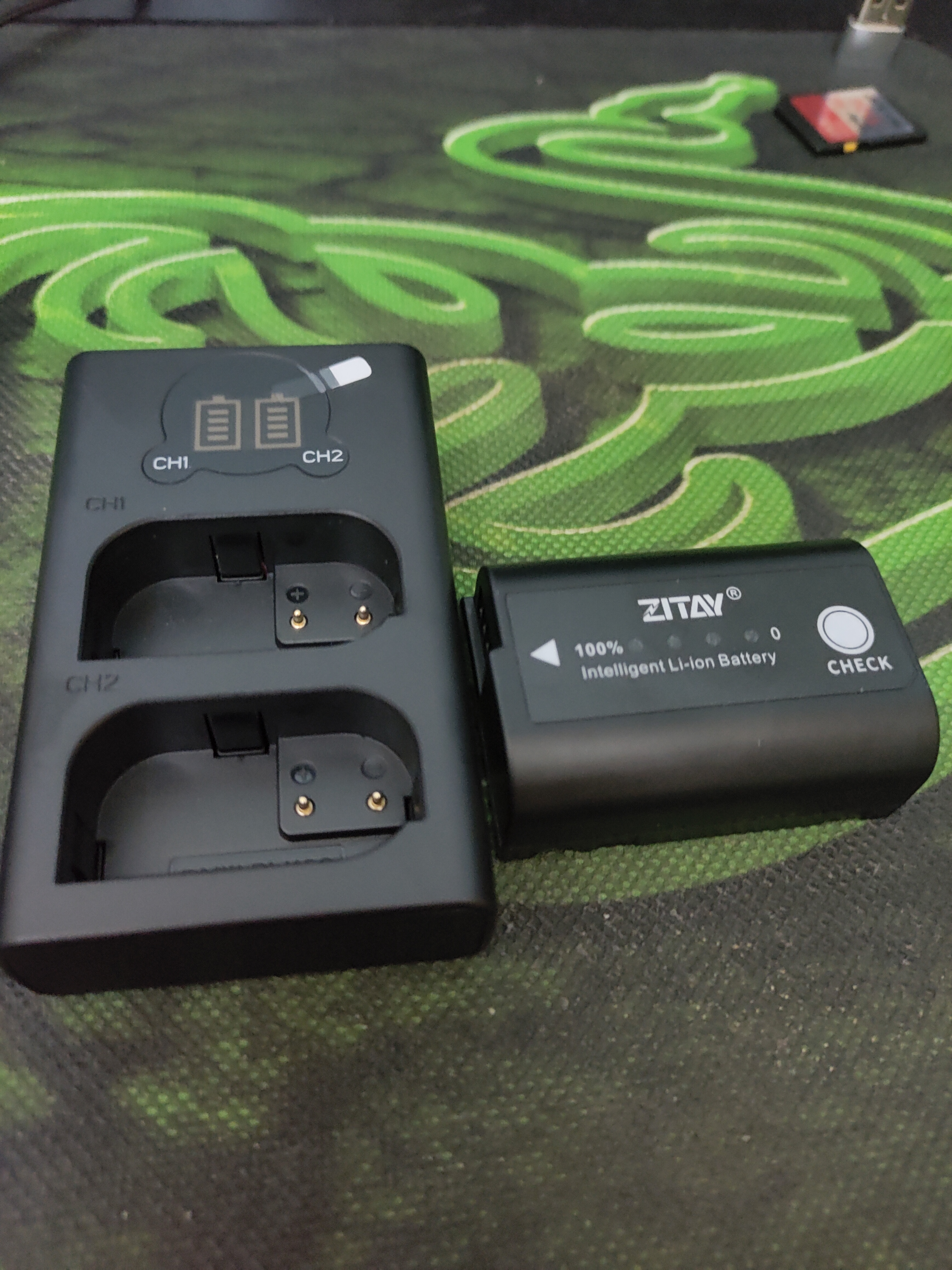 ZITAY希铁松下DMW-BLK22电池单反相机S9N/G9M2/GH6/GH7/S5/S52/gh5m2/s5mark2微单S1 II二代双座充电器 适用松下BLK22单电池-冰封传奇 实拍图