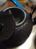 瓷牌茗茶具（cipaiming teaset） 铁壶生铁泡茶壶手工无涂层茶壶家用泡茶烧水壶 岩肌素铁壶 1200ml 实拍图
