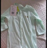 婧麒婴儿衣服夏季薄款新生宝宝提花连体衣纯棉空调服爬服夏装单件 宇航员绿 80cm 实拍图
