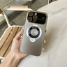 路杰森适用苹果16手机壳磁吸壳iPhone16promax散热镜头全包苹果15防摔支架大视窗13pm高级感ip14男女12 【钛原灰】Magsafe磁吸-自带镜头膜-送钢化膜 苹果15 ProMax 实拍图