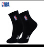 NBA袜子男士夏季休闲运动袜吸汗无骨精梳棉袜刺绣训练跑步篮球袜3双 实拍图