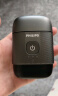 飞利浦（PHILIPS）电动剃须刀鹅卵石便携式刮胡刀 0.0微米净剃黄金比例 极境黑 生日礼物送男友父亲节礼物 国家补贴 实拍图