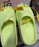 阿迪达斯三叶草Yeezy SLIDE 夏季椰子运动拖鞋HQ6447 UK10码44.5 实拍图