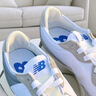 NEW BALANCE NB327 官方休闲鞋男鞋女鞋情侣复古舒适增高元祖灰情侣运动鞋 灰色/白色 MS327LAB 40.5 (脚长25.5cm) 实拍图