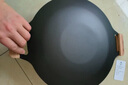 清系户外露营烤盘麦饭石卡式炉烤肉盘韩式铁板烧烤盘家用烤肉锅煎烤盘 明火款32CM+防烫木柄 实拍图