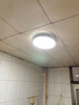 惠普精工三防吸顶灯led超薄简约圆形阳台卧室厨卫过道灯具23CM白光 实拍图