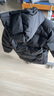 黑冰24新款秋冬男士经典款天枢PLUS城市轻户外连帽鹅绒700蓬羽绒服 黑色 M 实拍图