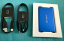三星（SAMSUNG） 1TB Type-c USB 3.2 移动固态硬盘（PSSD） T7 蓝色 NVMe传输速度1050MB/s 手机直连笔记本外接 实拍图