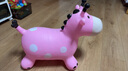 贝倍馨儿童跳跳马1-3岁可坐宝宝防摔充气马跳跳马婴儿玩具一周岁摇摇马 跳跳马-粉色【送3件套：围巾+铃铛+充气泵*1】 精选防侧翻 实拍图