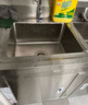 烘焙精灵304厨房不锈钢一体式水槽柜水池橱柜双槽简易台盆商用 120*60*80单池【右平台工程特厚 实拍图