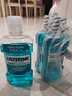 李施德林(Listerine)精油漱口水冰蓝劲爽清新口气深层清洁500mL*3减少细菌 实拍图