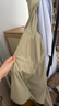 无印良品（MUJI）女式 防紫外线 拉链短款连帽衫夏季款硬核防晒服防晒衣BB12CC4S 淡绿色 M 160/84A 实拍图