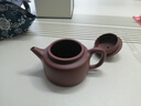 京东京造 宜兴紫砂壶 手工茶壶【原矿紫泥】煮泡茶具 德钟壶238ml礼盒装 实拍图