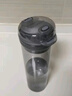特百惠（Tupperware）晶彩MAX塑料杯600ml 男女士学生夏季运动水杯子户外大容量 高级灰 实拍图