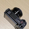 索尼（SONY）相机包    高颜值 摄像机 微单相机包 复古相机套 肩带 E10皮套+腕带套装（蓝色）新 实拍图