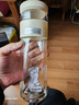 特美刻茶水分离杯双层泡茶玻璃杯男杯子高档茶杯支持团购定制400ml 实拍图
