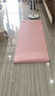 安踏男士健身垫初学者训练加宽加长防滑耐磨专业训练瑜伽垫子静音运动 樱花粉185×61cm三件套 6mm 实拍图