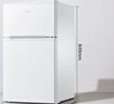 美的（Midea）88升迷你双开门小冰箱租房宿舍办公室小型家用双温可冷冻冷藏节能BCD-88CM 实拍图