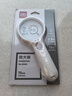 得力(deli)LED灯2.5倍高清阅读放大镜 Ф70mm/Ф22mm双镜片 白色 实拍图