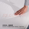 宜家（IKEA）HUNDLOKA哈德洛卡保护垫硬床垫纯棉床褥保暖透气护腰卧室 白色180x200cm 实拍图