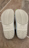 卡骆驰crocs洞洞鞋贝雅卡骆班轻便耐磨一脚蹬休闲鞋|205089 冬日白/彩色-1LI 37 /38(230mm) 实拍图