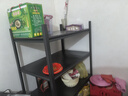 楚丰加厚货架置物架家用仓储仓库储物架地下室多层落地展示架收纳架子 五层160cm高【默认发黑色】 长80宽50cm 实拍图