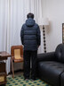 波司登（BOSIDENG）羽绒服短款男款90绒通勤中长款防风脱卸帽保暖休闲时尚外套 钢铁灰8224 【店长推荐】 S 170/92A 体重约120-130斤 实拍图
