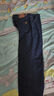 高端冰丝凉感超薄款弹力牛仔裤男士夏季宽松直筒中年商务休闲裤子 深蓝色92（春夏款） 33 【2尺6】135-145斤 实拍图