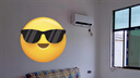 海尔（Haier）【小红花空调-绽放版】净省电Plus真省版1.5匹壁挂式卧室挂机KFR-35GW/E1-1Plus家电国家补贴20% 实拍图