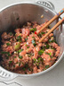 小熊（Bear）绞肉机家用 辅食机婴儿绞馅机碎肉机料理机饺子肉馅搅拌机打蒜器电动搅肉机约2L钢碗双刀QSJ-S03B5 实拍图