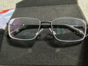 万新（WAN XIN） 万新近视眼镜配眼镜框高清非球面现片男女金属钛多种框型选择 金属-全框-2904BK-黑色 1.60MR-8非球面镜片（近视超薄） 实拍图