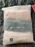 洁丽雅（Grace）新疆长绒棉纯棉毛巾抗菌擦脸洁面巾三条 白粉蓝 115g/条 实拍图