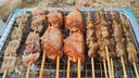游牧御品 五花肉串11串 烧烤食材烤肉烤串 黑猪肉香脆不腻 炒菜猪五花肉片 实拍图