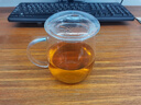Glasslock 玻璃茶杯男女士专用茶水分离泡茶耐高温杯子过滤花茶杯500ml 实拍图