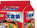 康师傅 方便面 大食袋泡面 红烧牛肉面5连包 实拍图
