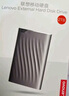 联想（Lenovo）2TB 移动硬盘F309Pro USB3.0接口 2.5英寸 机械硬盘 轻薄便携高速传输 笔记本电脑外置 实拍图