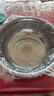 不锈钢盆加厚款家用厨房商用洗菜盆和面洗脸洗衣盆 22cm两个装 实拍图