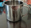 onlycook316不锈钢双层水杯 带刻度防烫喝牛奶杯防摔防烫杯子 300ml小猪 实拍图