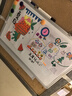 得力(deli) 60*40cm小白板写字板小黑板 家用黑板 挂式白班儿童磁性 写字板 绿板 白板33136 实拍图